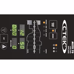Ctek MXTS 70 50 12 V Noir
