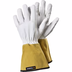 Ejendals TEGERA 126A, Gants d'atelier, Blanc, Jaune, Atelier, Adulte, Adulte, Résistant aux rayures