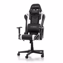 DXRacer PRINCE P132-NW Siège de jeu sur PC Siège rembourré Noir, Blanc