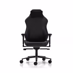 Chaise gaming - DX Racer - Craft C001-N-B - Noir/Bleu - Similicuir - Réglable en hauteur