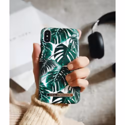 iDeal of Sweden Monstera Jungle 5.8" Housse Vert, Blanc