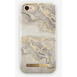iDeal of Sweden Sparkle Greige Marble 4.7" Housse Gris, Jaune