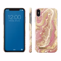 iDeal of Sweden Golden Blush Marble 6.5" Housse Or, Multicolore