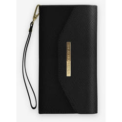 iDeal of Sweden Saffiano 6.5" Étui avec portefeuille Noir