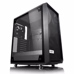 Fractal Design Meshify C – TG, Midi Tower, PC, Noir, Transparent, ATX, ITX, micro ATX, Verre, 17,2 cm