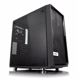 Fractal Design Meshify C Mini – Dark TG, Mini Tower, PC, Noir, ITX, micro ATX, 17,2 cm, 31,5 cm