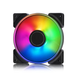 Fractal Design Prisma AL-12 PWM 3P Boitier PC Ventilateur 12 cm Noir, Blanc 1 pièce(s)