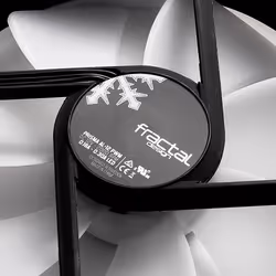 Fractal Design Prisma AL-12 PWM 3P Boitier PC Ventilateur 12 cm Noir, Blanc 1 pièce(s) - Vue supplémentaire 12