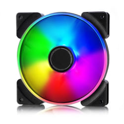 Fractal Design Prisma AL-14 /PWM Boitier PC Ventilateur 14 cm Noir, Blanc