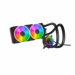 Fractal Design Celsius+ S24 Prisma, Refroidisseur de liquide tout-en-un, 85,71 cfm, Noir