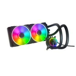 Fractal Design Celsius+ S28 Prisma Processeur Refroidisseur de liquide tout-en-un Noir, Blanc 1 pièce(s)