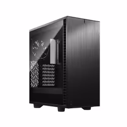 Fractal Design Define 7 Compact, Midi Tower, PC, Noir, ATX, micro ATX, Micro-ITX, Aluminium, Acier, maison/bureau