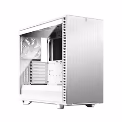 Fractal Design Define 7, Midi Tower, PC, Blanc, ATX, EATX, micro ATX, Micro-ITX, Aluminium, Acier, 18,5 cm