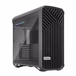Fractal Design Torrent, Tower, PC, Gris, ATX, EATX, ITX, micro ATX, SSI CEB, Verre trempé, Jouer