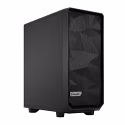 Fractal Design Meshify 2 Compact, Tower, PC, Noir, ATX, micro ATX, Mini-ITX, Acier, Jouer
