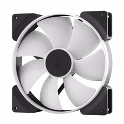 Fractal Design Prisma AL-18 PWM Boitier PC Ventilateur 18 cm Noir, Blanc 1 pièce(s)
