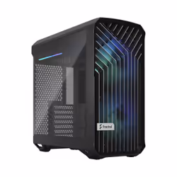 Fractal Design Torrent Compact, Tower, PC, Noir, ATX, EATX, micro ATX, Mini-ITX, SSI CEB, Verre trempé, Jouer
