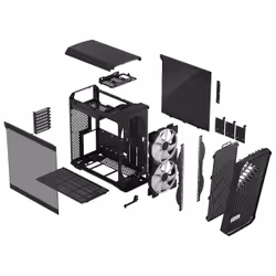 Fractal Design Torrent Compact Tower Noir - Vue supplémentaire 7