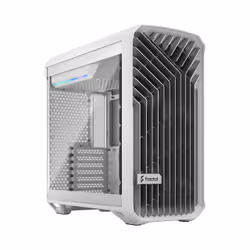 Fractal Design Torrent Compact, Tower, PC, Blanc, ATX, EATX, micro ATX, Mini-ITX, SSI CEB, Acier, Verre trempé, Jouer