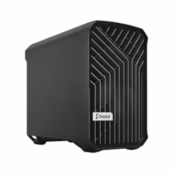 Fractal Design Torrent Nano, Micro Tower, PC, Noir, Micro-ITX, Acier, 16,5 cm