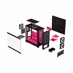 Fractal Design Pop Air Tower Noir, Magenta - Vue supplémentaire 12