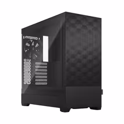Fractal Design Pop Air, Tower, PC, Noir, ATX, micro ATX, Mini-ITX, Acier, Verre trempé, 17 cm