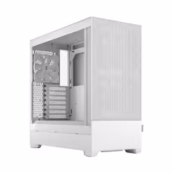 Fractal Design Pop Air, Tower, PC, Blanc, ATX, micro ATX, Mini-ITX, Acier, Verre trempé, 17 cm