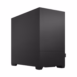 Fractal Design Pop Mini Silent, Mini Tower, PC, Noir, micro ATX, Mini-ITX, Acier, 17 cm