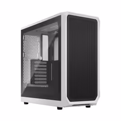 Fractal Design Focus 2, PC, Blanc, ATX, micro ATX, Mini-ITX, Acier, Verre trempé, 17 cm, 40,5 cm