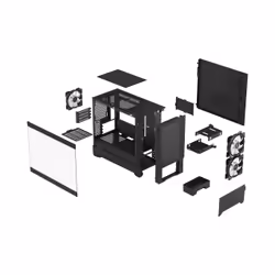 Fractal Design Pop Mini Air Mini Tower Noir - Vue supplémentaire 12