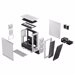 Fractal Design Meshify 2 Compact RGB Blanc - Vue supplémentaire 4