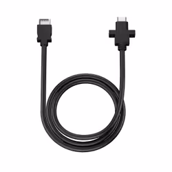 Fractal Design FD-A-USBC-001, 0,67 m, USB C, 10000 Mbit/s, Noir