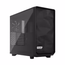 Fractal Design Meshify 2 Lite, PC, Noir, ATX, EATX, micro ATX, Mini-ITX, Acier, Verre trempé, 18,5 cm, 47,6 cm