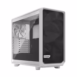 Fractal Design Meshify 2 Lite, PC, Blanc, ATX, EATX, micro ATX, Mini-ITX, Acier, Verre trempé, 18,5 cm, 47,6 cm
