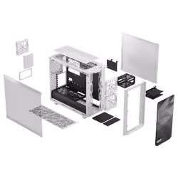 Fractal Design Meshify 2 Lite Blanc - Vue supplémentaire 5