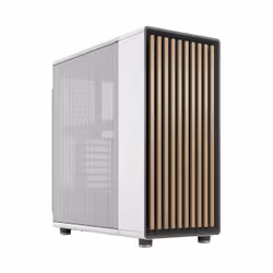 Fractal Design North, PC, Blanc, ATX, micro ATX, Mini-ITX, Mesh, Acier, 17 cm, 35,5 cm