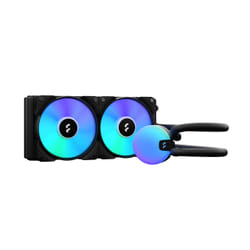 Fractal Design Lumen S24 v2 RGB Processeur Refroidisseur de liquide tout-en-un 12 cm Noir 1 pièce(s)