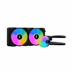 Fractal Design Lumen S24 v2 RGB Processeur Refroidisseur de liquide tout-en-un 12 cm Noir 1 pièce(s)