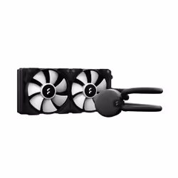 Fractal Design Lumen S24 v2 RGB Processeur Refroidisseur de liquide tout-en-un 12 cm Noir 1 pièce(s)