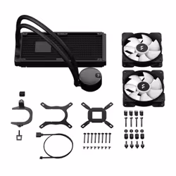 Fractal Design Lumen S24 v2 RGB Processeur Refroidisseur de liquide tout-en-un 12 cm Noir 1 pièce(s) - Vue supplémentaire 6