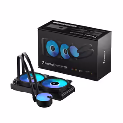 Fractal Design Lumen S24 v2 RGB Processeur Refroidisseur de liquide tout-en-un 12 cm Noir 1 pièce(s) - Vue supplémentaire 7