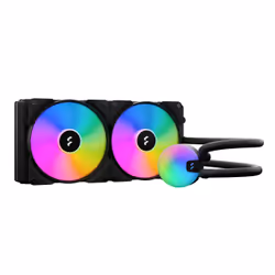 Fractal Design Lumen S28 v2 RGB Processeur Refroidisseur de liquide tout-en-un 14 cm Noir 1 pièce(s)