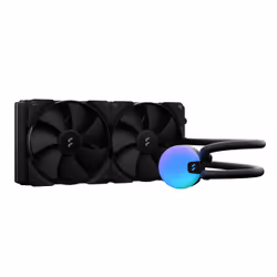 Fractal Design Lumen S28 v2, Refroidisseur de liquide tout-en-un, 14 cm, 500 tr/min, 1700 tr/min, 35,5 dB, 78 cfm