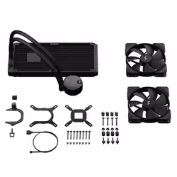 Fractal Design Lumen S28 v2 Processeur Refroidisseur de liquide tout-en-un 14 cm Noir 1 pièce(s) - Vue supplémentaire 6