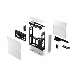 Fractal Design Ridge Small Form Factor (SFF) Blanc - Vue supplémentaire 5