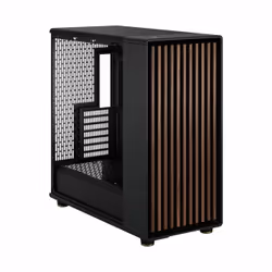 Fractal Design FD-C-NOR1X-02 unité centrale Midi Tower Noir, Charbon de bois - Vue supplémentaire 9