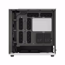 Fractal Design FD-C-NOR1X-04 unité centrale Midi Tower Blanc - Vue supplémentaire 19