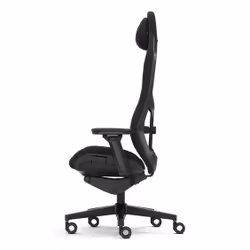 Fractal Design FD-CH-RE1A-01 Siège pour jeu vidéo Siège de jeu sur PC Siège rembourré Noir - Vue supplémentaire 4