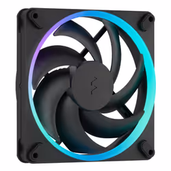 Fractal Design Momentum 14 RGB, Ventilateur, 14 cm, 350 tr/min, 1800 tr/min, 126,6 m³/h, Noir