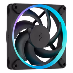 Fractal Design Momentum 12 RGB, Ventilateur, 12 cm, 350 tr/min, 2200 tr/min, 106,2 m³/h, Noir